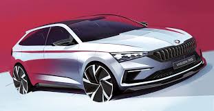 Skoda Vision Rs Concept Car Visione Cristallina Concept Cars Skoda Car Design