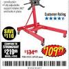 Harbor freight tools engine hoist cherry picker product review and assembly. 1