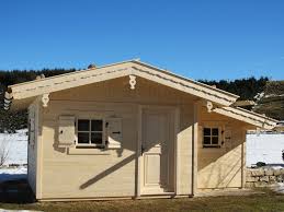 Da im garten vieles natürlich wirken soll, ist die erste wahl, wenn es um das material für ein gerätehaus. Garten Geratehaus Aus Holz Standerbauweise Aying