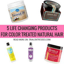 Curly, coily, and wavy hair relies on a perfect balance of oils, nutrients, moisture, and proteins. 5 Life Changing Products For Color Treated Natural Hair