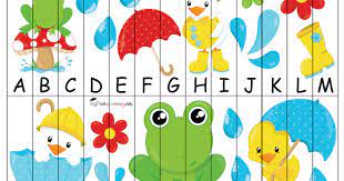 (martin gardner first wrote about it in games magazine.) the figure below is a letter of the alphabet that has been cut of paper and folded just . Free Spring Abc Puzzle Pdf Abc Puzzle Kids Education Alphabet Puzzles