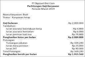 Tips Sederhana Dan Mudah Menghitung Gaji Karyawan