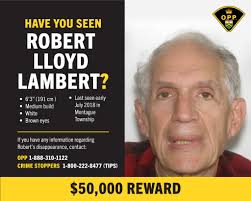 As part of the ongoing missing person investigation for Robert Lambert,  members of the Lanark County OPP were handing out information cards at RIDE  programs this week in Montague Township. If you