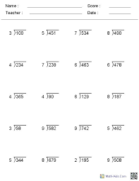 Ccss.math.content.7.ns.a.2.d convert a rational number to a decimal using long division; 5th Grade Long Division Lessons Blendspace