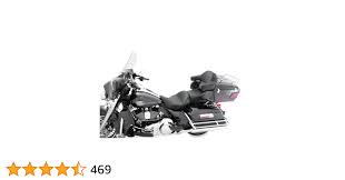 Amazon.com: Mustang Motorcycle Seats 79538 Super Touring One-Piece Seat for  Harley-Davidson Electra Glide Standard, Road Glide, Road King & Street  Glide 2008-'21, Original, Black, Extended Reach : Automotive