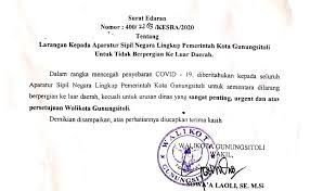 Saya tidak boleh pergi ke airport. Surat Edaran Walikota Gunungsitoli Tentang Larangan Kepada Asn Lingkup Pemerintah Kota Gunungsitoli Untuk Tidak Bepergian Ke Luar Daerah Pemko Gunungsitoli