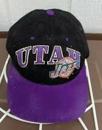 We offer new designs with bold team logos and a variety of fits including nba adjustable hats, fitted hats, flex hats and more. Vintage Starter Utah Jazz Black Adjustable Baseball Hat Cap Snapback Ebay