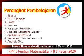 Demikian semoga share ini dapat. Silabus Matematika Kelas 7 Masa Covid 19 Silabus Rpp