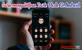 Fitur dark mode pada facebook messenger / sumber: Begini Cara Mengaktifkan Dark Mode Di Android Semua App Raja Tips