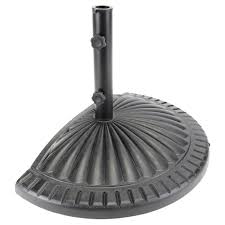 Black And White Outdoor Umbrella With Stand Jordan Half Patio Umbrella Base Patio Umbrella Bases Patio Umbrella Stand Umbrella Stand