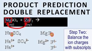 The reaction between silver nitrate and sodium chloride is a double displacement reaction. How To Predict Products For Double Replacement Precipitate Reactions Youtube