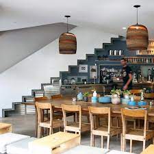 Federal Cafe By Barbara Appolloni Iremozn Cafe Bar Restaurant Design Cafe Bar Interior Stairs In Kitchen Kitchen Under Stairs