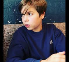 Photo : Louis, le fils de Mathilde Seigner. Instagram. Le 11 mai 2019.