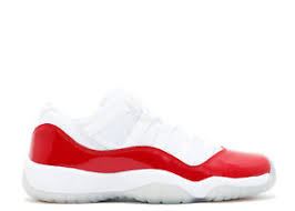 details about nike air jordan 11 low retro gs white red varisty black 528896 102 sizes 4y 6 5y