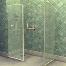 Build A Shower Kit I By Madhox From Modthesims I Maxis Match I Sims 4 Sims 4 Sims Sims 4 Cc Furniture