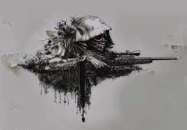 Pin By Help Me Suffer On Art Grim Reaper Tattoo War Tattoo Military Tattoos Главная » каталог » games workshop » warhammer 40 000 » space marines » space marine scout with needle sniper riffle 1998 (old and rare). grim reaper tattoo