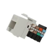 It was the form of wiring that was used for 4mbit/s token. Leviton Quickport Cat 5 Connector White 41108 Rw5 The Home Depot