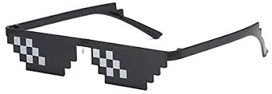 New thug life glasses deal with it sunglasses black pixilated sunglasses. Sunglasses 8 Bit Mlg Pixelated Sun Glasses Thug Life Party Eyeglasses Mosaic Vintage Eyewear For Men Women Xiao Price In Saudi Arabia Amazon Saudi Arabia Kanbkam