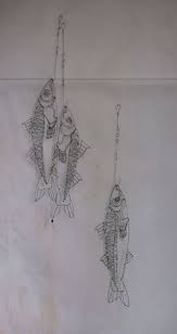 Objets Fils De Fer Sculptures Et Objets Poisson Enorme Coup De Coeur Pour Le Travail De Catherine Gonthier Wire Art Wire Sculpture Wire Crafts