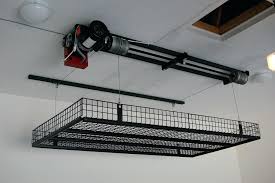 Garage Storage Lift System Ideas Unique Posted Above Door Motorized Easy Car Overhead Ramps For Sale Tool Movable Garagenstauraum Deckenlagerung Speicherideen