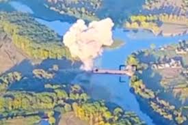 Kyiv uses US rockets on bridges in Kursk as Putin sends in priests to bless firemen