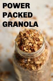 Power Packed Granola Recipe Recipe Granola Recipe Homemade Easy Homemade Granola Granola Recipes