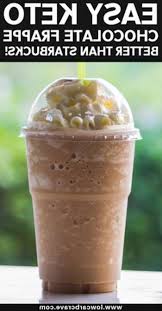 Easy Sugar Free Keto Chocolate Frappuccino Recipe This Low Carb Homemade Frappe Tastes Just As Keto Coffee Recipe Chocolate Frappuccino Recipe Homemade Frappe