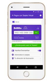 La utilidad está pensada para saldar deudas o ayudar a alguien de forma instantánea. Tarjeta Virtual Billmo Envios De Dinero Y Cartera Digital
