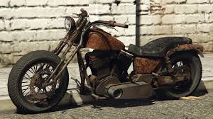 The western motorcycle company chopper zombie (anciennement connu en tant que zombie) est une moto de l'entreprise, une parodie de harley la moto est quasiment inchangé par rapport à la zombie modèle pour gta 4. Motorcycle Gta Gta 5