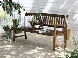 Sun Fun Elements Diana Holzbank Mit Tisch Akazienholz Integrierter Klapptisch Holzbank Mit Tisch Outdoor Dekorationen Aussenmobel