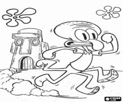 Coloring pages proudly powered by wordpress. Spongebob Squarepants Coloring Pages Printable Games