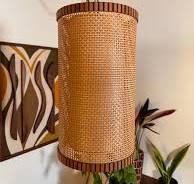 sold* Perfect modern minimalism in this mid-1960s chain lamp ...
