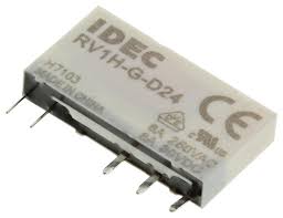 Our relays can be potted or automatically installed and soldered into circuit boards without danger of damage. Rv1h G D24 Idec Power Relay Spdt 24 Vdc