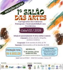 1&ordm; Sal&atilde;o das Artes abre inscri&ccedil;&otilde;es para artistas e selecionar&aacute; 45 obras em C&aacute;ceres :: Jornal Oeste