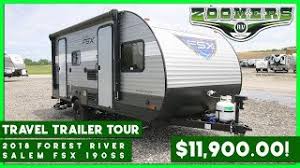 2018 forest river wildwood fsx 190ss. 2018 Forest River Salem Fsx 190ss Travel Trailer Tour Zoomersrv Youtube