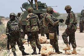 KDF troops in action