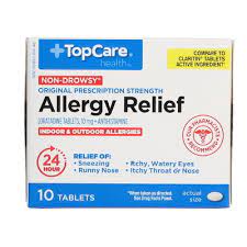 Bromelain inhibits allergic sensitization and murine asthma via modulation of dendritic cells. Topcare Topcare Allergy Relief Original Prescription Strength 10 Mg Tablets 10 Count Shop Weis Markets