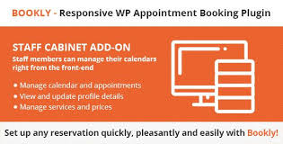 Bookly Staff Cabinet Add On Https Www Thepirateboys Org Bookly Staff Cabinet Add On Add On Addon Appoin In 2020 Wordpress Plugins Design Plugins Wordpress Admin