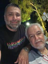 Our dear members Dr. Paul Karam and PE. Tony Boutros representing our club  at the Rotary Club of Baabda's HOC.