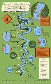 Shenandoah river state park is an accommodation in virginia. Shenandoah River Map Canoe Kayak Tubing Camp The Shenandoah River In Luray Va Shenandoah River Outfitters