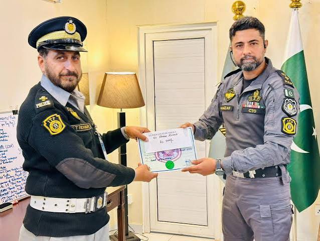 SSP Hamzah Humayun Rejoins After Course