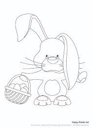 Easter bunny coloring pages are a fun way for kids of all ages, adults to develop creativity, concentration, fine motor skills, and color recognition. Free Printable Coloring Page Easter Bunny And Basket Of Eggs