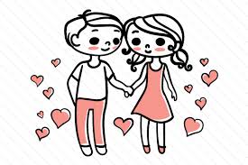 Today i'll show you how to draw a cartoon boy who is standing in 3/4ths view. Boy And Girl Drawing At Paintingvalley Com Explore Collection Of Boy And Girl Drawing