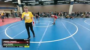 130 Lbs Round 2 - Ryan Pauken, Star Wrestling Club Vs Andrew Tarango, El Paso Wildcats Wrestling C