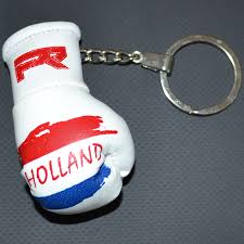 Original, wavy, square, rounded, round, emoji. Punch Round Boxing Glove Keyring Flag Netherlands Fightwear Shop Europe