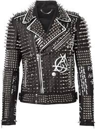 Black And Gold Leather Jacket Mens Men S Biker Jackets Jackets Men Fashion Punk Jackets Leather Jacket Men