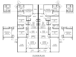 Southern Heritage Home Designs Duplex Plan 1392 A Duplex Floor Plans Duplex Plans Duplex House Plans