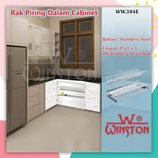 Pasang kitchen cabinet di jalan kebun shah alam kabinet dapur murah 18:25. Harga Rak Piring Murah Juli 2021 Bukalapak