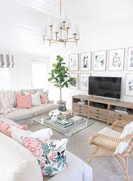 My Six Favorite Finds From Drew Barrymore S New Flower Home Line Driven By Decor Family Room Family Living Rooms Home Decor