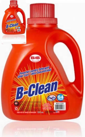 B-Clean Powerful Laundry Detergent 100OZ